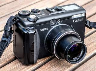 Digitalkamera Canon PS G5, 190 €, Marktplatz-Kameras & TV & Multimedia in 1200 Brigittenau
