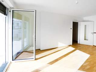 ab Dezember: 2 ZIMMER GARTENTRAUM in absoluter RUHELAGE - OBERLAA direkt bei der U1, 1049.39 €, Immobilien-Wohnungen in 1100 Favoriten