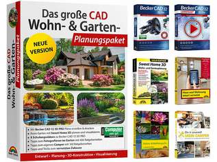 Das große Markt&Technik CAD Wohn- und Gartenplanungspaket inkl. 3 GRATIS eBooks, 49 €, Marktplatz-Computer, Handys & Software in 1220 Donaustadt