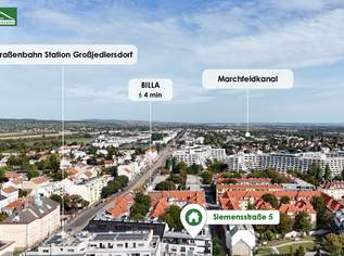 Siemensstraße 5 – Modernes Wohnen mit großzügigen Freiflächen in Floridsdorf, 990 €, Immobilien-Wohnungen in 1210 Floridsdorf
