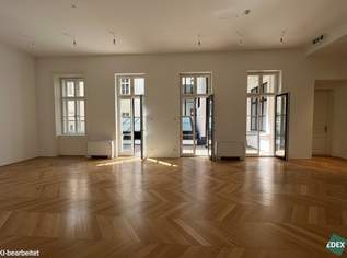 Erstbezug nach Sanierung – Repräsentatives Altbau-Büro nahe Rathaus mit Terrasse, 7376.51 €, Immobilien-Gewerbeobjekte in 1010 Innere Stadt