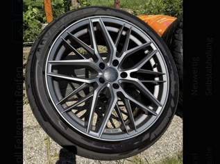 20 Zoll Felgen mit Reifen (neuwertig) Damina Performance DM08 Grey Matt, 950 €, Auto & Fahrrad-Teile & Zubehör in 1120 Meidling