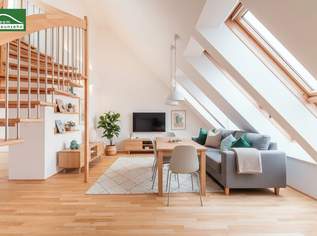 Exklusive Dachgeschosswohnung mit modernem Flair im sanierten Altbau, 759000 €, Immobilien-Wohnungen in 1150 Rudolfsheim-Fünfhaus