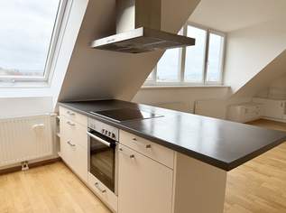 1040! 4 Zimmer Dachgeschoss-Wohnung mit ca. 32 m² großer Terrasse mit traumhaften Fernblick, 2673.78 €, Immobilien-Wohnungen in 1040 Wieden