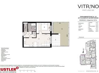 V I T R I N O - Stadt, Land, See NEUBAU, 934.21 €, Immobilien-Wohnungen in 9020 V I T R I N O - Stadt, Land, See NEUBAU, 934.21 €, Immobilien-Wohnungen in 9020