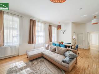 Perfekte Stadtlage: Miete 1 bis 6 Monate - vollmöbliert in absoluter Hofruhelage direkt bei der U-Bahn!, 1399 €, Immobilien-Wohnungen in 1070 Neubau