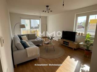 Helle 3-Zi-Wohnung in Pöchlarn mit Balkon & 2 Garagen – 80m², förderbar, 1.016€ Miete, 1016.4 €, Immobilien-Wohnungen in 3380 Gemeinde Pöchlarn