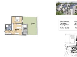Neues Wohnbauprojekt nähe Schwarzlackenau & Donauinsel I Tiefgarage & effiziente Wärmetechnik I Fußbodenheizung & Kühlung, 0 €, Immobilien-Wohnungen in 1210 Floridsdorf