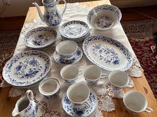 Porzellanservice Zwiebelmuster, 70 €, Haus, Bau, Garten-Geschirr & Deko in 4600 Thalheim bei Wels