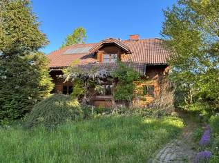 Charmantes Holzblockhaus (Wunsch-Haus) in idyllischer Natur- und Aussichtslage in Bubing, 319000 €, Immobilien-Häuser in 4782 St. Florian am Inn
