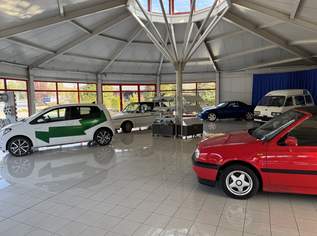 Gepflegte Auto-Verkaufshalle plus Freifläche in guter Lage, 2200 €, Immobilien-Gewerbeobjekte in 8472 Spielfeld