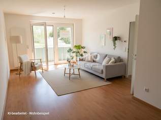Gemütliche 2-Zi-Wohnung in Texing mit Balkon und Stellplatz um nur 699,62 € mtl. - förderbar, 699.62 €, Immobilien-Wohnungen in 3242 Texing