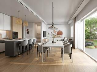 Erstbezug! Doppelhaushälften in massiver Holzbauweise, 484000 €, Immobilien-Häuser in 2103 Langenzersdorf