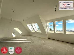 Exklusive 3-Zimmer-Dachgeschosswohnung mit Terrasse und 36m² Dachterrasse im Erstbezug!, 469000 €, Immobilien-Wohnungen in 1170 Hernals