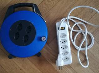 Vario Line Kabelbox 4-fach / Mini-Kabeltrommel und Steckdosenleiste mit Kontrollschalter Weiß 5-fach (2m), 20 €, Marktplatz-Computer, Handys & Software in 1170 Hernals