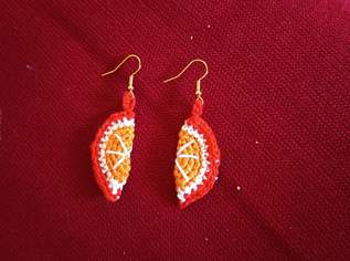 Gehäkelte Ohrringe, 10 €, Kleidung & Schmuck-Accessoires, Uhren, Schmuck in 8041 Graz