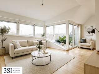 Wohnen über den Dächern – 3 Zimmer Maisonette mit zwei Terrassen, 715000 €, Immobilien-Wohnungen in 1030 Landstraße