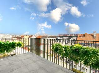 ERSTBEZUG MIT FERNBLICK | Dachgeschoss mit ca. 10 m² INNENHOF-BALKON/TERRASSE | TG-Stellplatz optional | Nachhaltiges Wohnbauprojekt, 723600 €, Immobilien-Wohnungen in 1120 Meidling