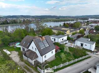 Haus mit großem Garten und Traumblick über die Donau, 219500 €, Immobilien-Häuser in 3370 Ybbs an der Donau
