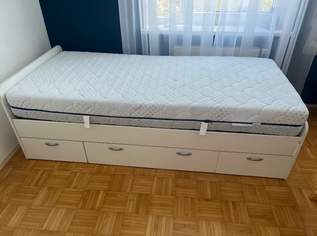 Bett inkl Lattenrost und Matratze, 100 €, Haus, Bau, Garten-Möbel & Sanitär in 4600 Wels Bett inkl Lattenrost und Matratze, 100 €, Haus, Bau, Garten-Möbel & Sanitär in 4600 Wels