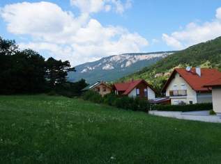 *PROVISIONSFREI in TRAUMLAGE* Großzügiges Baugrundstück mit Blick auf die Hohe Wand