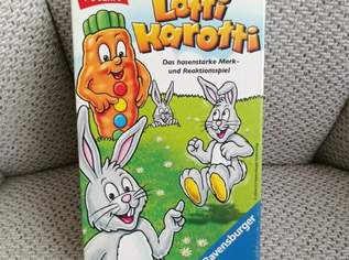 Spiel, Mitbringspiel/ Reisespiel, Lotti Karotti von Ravensburger, FIXPREIS 10€ / NUR SELBSTABHOLUNG,23 Bez.KEIN Versand! ! ! ! Spiel, Mitbringspiel/ Reisespiel, Lotti Karotti von Ravensburger, FIXPREIS 10€ / NUR SELBSTABHOLUNG,23 Bez.KEIN Versand! ! ! !