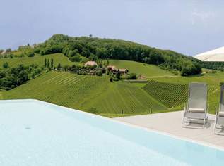 Luxuriöser Zweitwohnsitz in der Südsteiermark - 2 Zimmer Residenz mit Infinty Pool, 299000 €, Immobilien-Wohnungen in 8471 Seibersdorf bei Sankt Veit