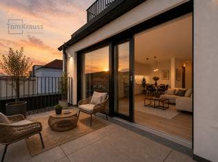 ABENDSONNE & RUHE. DACHGESCHOSSWOHNUNG MIT TERRASSE, 820000 €, Immobilien-Wohnungen in 1140 Penzing ABENDSONNE & RUHE. DACHGESCHOSSWOHNUNG MIT TERRASSE, 820000 €, Immobilien-Wohnungen in 1140 Penzing