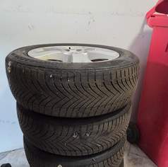 Winterkompletträder Silber 205/60 R16 5x112 Dezent TS8987 HS