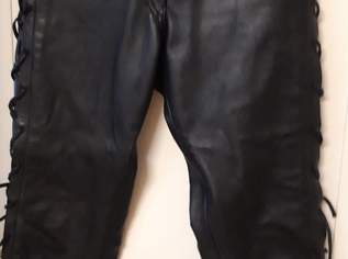 Biker Lederhose mit seitlicher Schnürung Damen Größe 46, 80 €, Kleidung & Schmuck-Damenkleidung in 1050 Margareten
