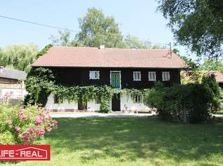 Charmantes, ehemaliges Bauernsacherl mit Nebengebäuden - Dorfgebietwidmung, großzügigem Baugrundstück und Grünland, 249000 €, Immobilien-Häuser in 4755 Zell an der Pram