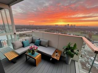 Luxus trifft Skyline - Wohnen auf höchstem Niveau 16. Etage im Marina Tower, 799000 €, Immobilien-Wohnungen in 1020 Leopoldstadt