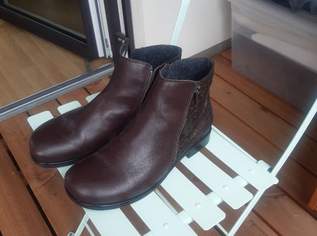 Helvesko Damen-Stiefeletten braun Größe 43
