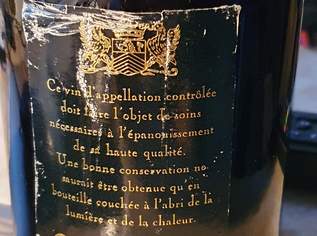 Premium-Rotwein Cellier des Dauphins "Carte Noire" 1985 - Rarität