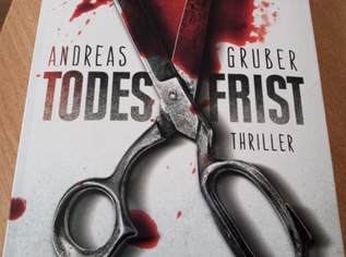 Krimi vielen n Andreas Gruber, Todesfrist, Thriller, 5 €, Marktplatz-Bücher & Bildbände in 2020 Hollabrunn