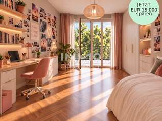 Gäste-Lounge, Eventküche, Urban Gardening usw.: Provisionsfreier Neubau-Erstbezug (Baubeginn erfolgt), 519000 €, Immobilien-Wohnungen in 1230 Liesing