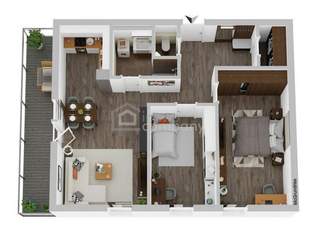 Seniorenwohnungen mit +PLUS+ in wunderbarer Grünruhelage / Top 1 - 1.OG - 71 m² - 3 Zimmer – Balkon - Garage / Bezug 2026, 331000 €, Immobilien-Wohnungen in 7000 Eisenstadt