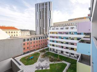 Hofseitige 3-Zimmer-Wohnung mit Loggia in Donau-Nähe, 1399 €, Immobilien-Wohnungen in 1200 Brigittenau