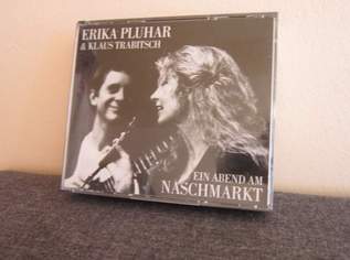 Erika Pluhar & Klaus Trabitsch - Ein Abend am Naschmarkt - Doppel CD, 10 €, Marktplatz-Musik & Musikinstrumente in 1100 Favoriten