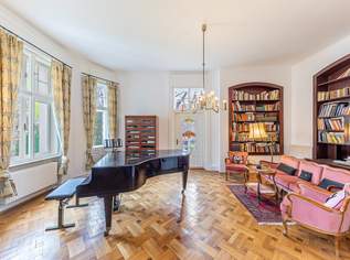Altbau-Residenz I Böcklinstraße I Wohnsalon/Klavier/Konzertzimmer I historische Veranda & Bleiglasfenster I Lift, 2190000 €, Immobilien-Wohnungen in 1020 Leopoldstadt