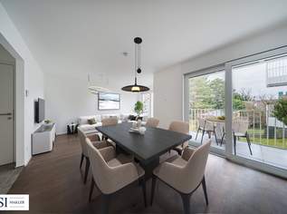 Riverside Living Alte Donau: Perfekt angelegte 2-Zimmer-Neubauwohnung mit Balkon - PROVISIONSFREI!, 470000 €, Immobilien-Wohnungen in 1220 Donaustadt