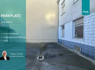 Parkplatz Fußgängerzone, 138 €, Immobilien-Kleinobjekte & WGs in 2340 Gemeinde Mödling Parkplatz Fußgängerzone, 138 €, Immobilien-Kleinobjekte & WGs in 2340 Gemeinde Mödling