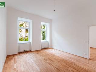 Sechshaus - Erstbezug nach Renovierung! Innenhofausrichtung und 5 Gehminuten zu U4 und U6! Helle Altbau-Wohnung mit 2 oder 3 Zimmern!, 299000 €, Immobilien-Wohnungen in 1150 Rudolfsheim-Fünfhaus
