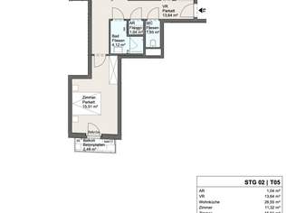 Baubeginn I direkt beim Park I wenige Minuten bis zur Donauinsel, Neuen und Alten Donau I, 589000 €, Immobilien-Wohnungen in 1210 Floridsdorf