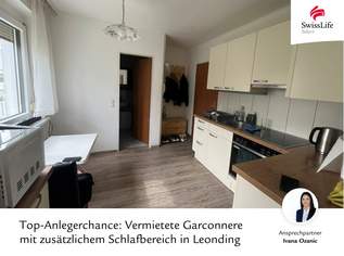 Top-Anlegerchance: Vermietete Garconnere mit zusätzlichem Schlafbereich in Leonding, 92990 €, Immobilien-Wohnungen in 4060 Leonding Top-Anlegerchance: Vermietete Garconnere mit zusätzlichem Schlafbereich in Leonding, 92990 €, Immobilien-Wohnungen in 4060 Leonding
