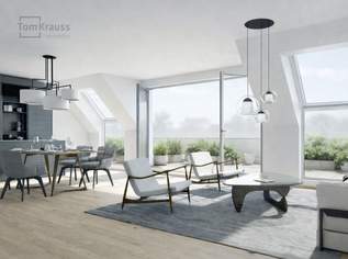 SONNIGES DACHTERRASSENWOHNEN MIT GROSSZÜGIGEM FREIRAUM, 376000 €, Immobilien-Wohnungen in 1210 Floridsdorf