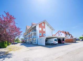 Helle Maisonette mit Balkon, Kamin & Carport im Grünen von St. Pantaleon, 289400 €, Immobilien-Wohnungen in 5120 Sankt Pantaleon