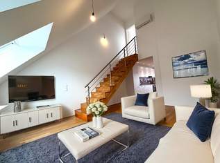 Klimatisierte, schöne DG-Maisonette mit Galerie nahe Arthaberpark!, 449000 €, Immobilien-Wohnungen in 1100 Favoriten