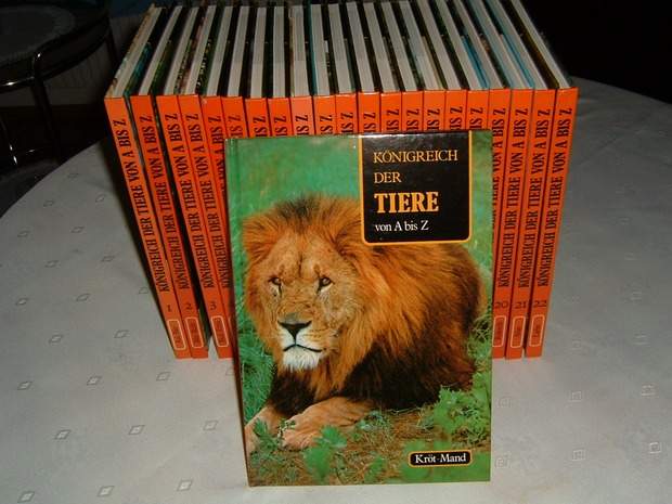 Tierlexikon : Königreich der Tiere, 22 Bände