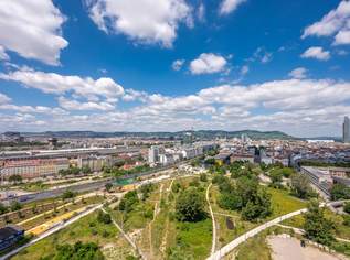 Familienwohntraum mit Panoramablick mitten in Wien - Nordbahnviertel (Top 191), 1373000 €, Immobilien-Wohnungen in 1020 Leopoldstadt